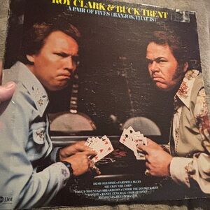 Roy Clark & Buck Trent A Pair of Fives Vinyl Record 1975